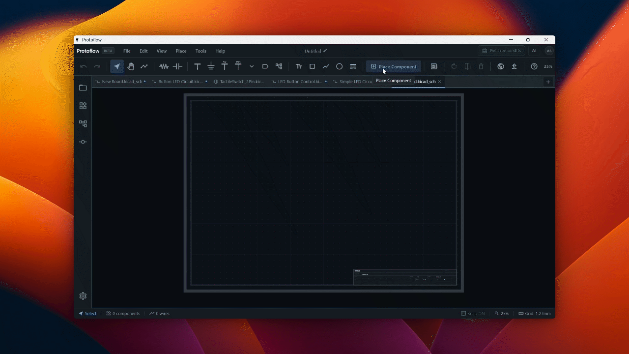 ProtoFlow find part workflow